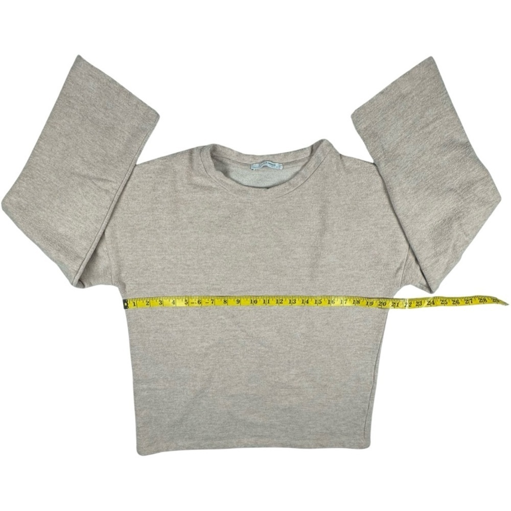 Zara Crew Neck pink Sweater Trafuluc heavyweight Women’s Size Small - Picture 3 of 7